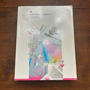 Apple Inside Macintosh Volume VI with White Cover